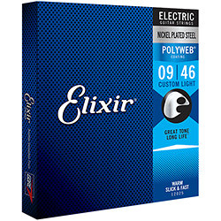 12025 Electric Polyweb Custom Light 09-46 Elixir