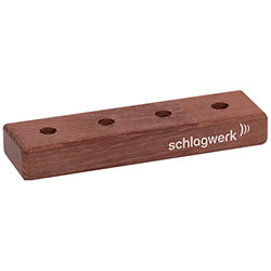 PTF-WS4 Support en bois pour 4 Power Tuning Forks Schlagwerk