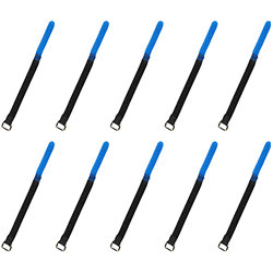 Serre-câble 10 mm x 120 mm Pack de 10 Blue Rockboard