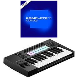 Launchkey 25 MK4 + Komplete 15 Ultimate upgrade Novation