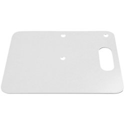 89303 Plaque embase Blanche 350 x 300 mm Wentex