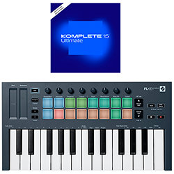 FLkey Mini + Komplete 15 Ultimate upgrade Novation
