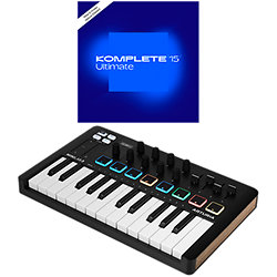 MiniLab 3 Black + Komplete 15 Ultimate upgrade Arturia