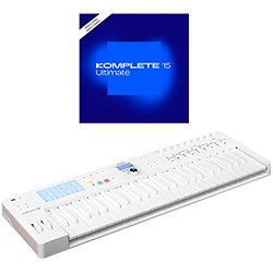 KeyLab Essential MK3 49 Alpine White + Komplete 15 Ultimate upgrade Arturia