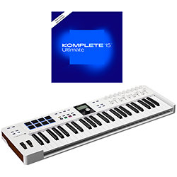 KeyLab Essential MK3 49 White + Komplete 15 Ultimate upgrade Arturia