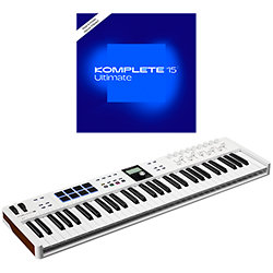 KeyLab Essential MK3 61 White + Komplete 15 Ultimate upgrade Arturia