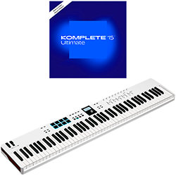 KeyLab Essential MK3 88 White + Komplete 15 Ultimate upgrade Arturia