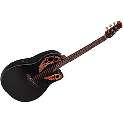 CE44 5 G Celebrity Elite Plus Mid Cutaway Black Ovation