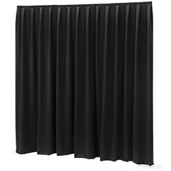 89419 Rideau Noir Plissé MGS 330 x 250 cm Wentex