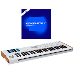 KeyLab MK3 49 White + Komplete 15 Ultimate upgrade Arturia