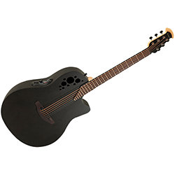2078TX 5 G Elite TX Deep Contour Cutaway Black Textured Ovation