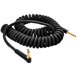 DCICB15R Câble Coil 4,5m droit/coudé Black MXR