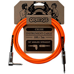 CBL35 3MCD Câble instrument coudé/droit 3 m Orange