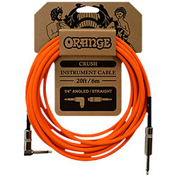 CBL37 6MCD Câble instrument coudé/droit 6 m Orange