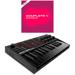 MPK mini MK3 Black + Komplete 15 Standard Upgrade Akai