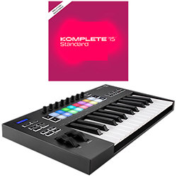 Launchkey 25 MK3 + Komplete 15 Standard Upgrade Novation