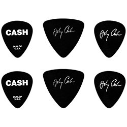 JCPT01M Johnny Cash Memphis Medium Boîte de 6 Dunlop
