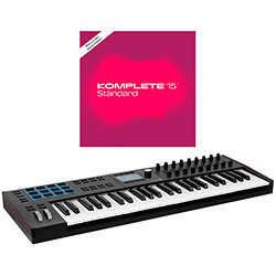 Keylab MK3 49 Black + Komplete 15 Standard Upgrade Arturia