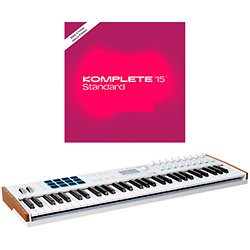 Keylab MK3 61 White + Komplete 15 Standard Upgrade Arturia