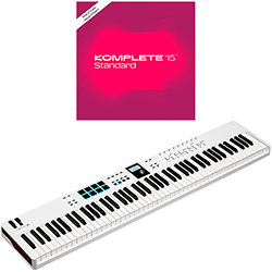 KeyLab Essential MK3 88 White + Komplete 15 Standard Upgrade Arturia