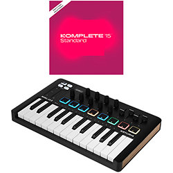 MiniLab 3 Black + Komplete 15 Standard Upgrade Arturia