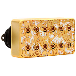DP287FSGW UtoPIA Neck Satin Gold / White Dimarzio