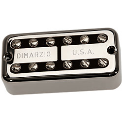 DP294FNBK PAF'Tron Bridge Nickel / Black Dimarzio