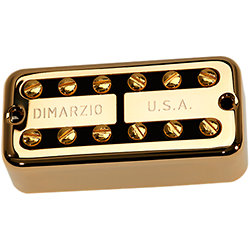 DP294FGBK PAF'Tron Bridge Gold / Black Dimarzio