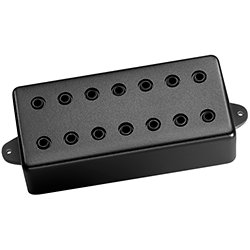 DP718KK Occult Classic Bridge Black Metal Cover Dimarzio