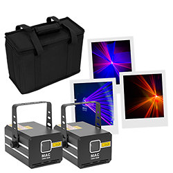 Pack 2x MAC 1000 RGB + Bag Mac Mah