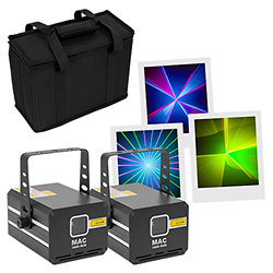 Pack 2x MAC 3000 RGB + Bag Mac Mah