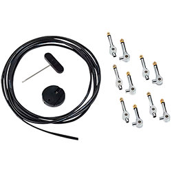 Set Solderless 10 jack Câble 3 m 1 Coupeur 1 Clé Chrome Rockboard