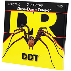 DDT Heavy 7 Cordes 11-65 DR Strings