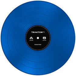 Traktor Control Vinyl Blue Native Instruments