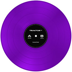 Traktor Control Vinyl Purple Native Instruments