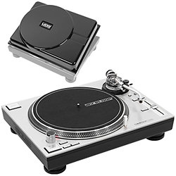 Pack RP 7000 MK2 Silver + Capot de protection Reloop