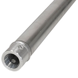 57EX50250 / Tube aluminium 50 x ép. 2mm manchonné de 2m50 ASD