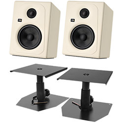 Kreate 5 Latte + Supports bas (La paire) Krk