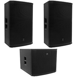 Pack ETX 15P (la paire) + Caisson de basse ETX 18SP Electro-Voice