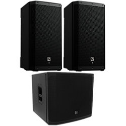 Pack ZLX-12P-G2 (la paire) + Caisson de basse EKX-18SP Electro-Voice
