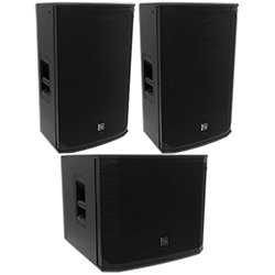 Pack EKX 15P (la paire) + Caisson de basse EKX 15SP Electro-Voice