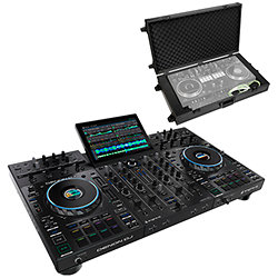 Pack Prime 4+ + Flight Contol Black Denon DJ