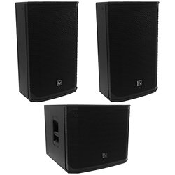 Pack EKX 12P (la paire) + Caisson de basse EKX 15SP Electro-Voice