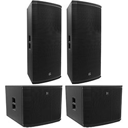 Pack ETX 35P (la paire) + Caisson de basse ETX 18SP (la paire) Electro-Voice