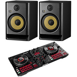 Pack Mixtrack Platinum FX + Enceinte Rokit RP8 G5 (la paire) Numark