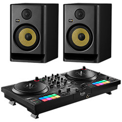 Pack DJ Control Inpulse T7 + Rokit RP7 G5 (La paire) Hercules DJ