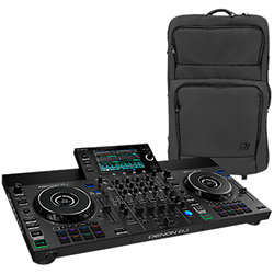 Pack SC Live 4 + Sac à dos K-Max Plus MK2 SE Wheels Denon DJ