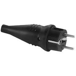 ABL Rubber Schuko Male Showgear