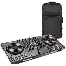 NS4FX + K-Max MK2 Large 2/4 Channels DJ Controller Bag Numark