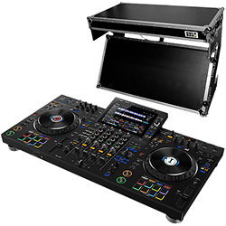 XDJ-AZ + Table DJ Workstation Z Wheel Silver Pioneer DJ